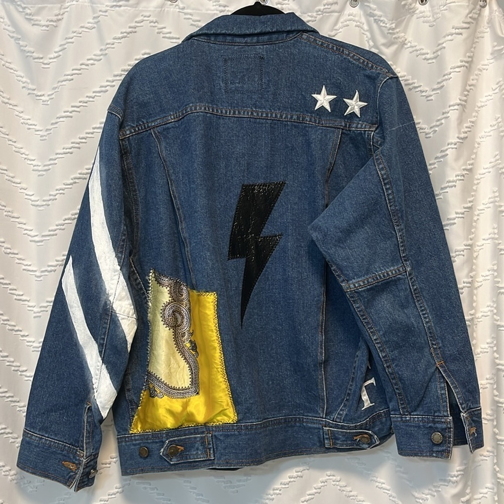 Unemployed Denim Jean Jacket - Picture 3 of 5